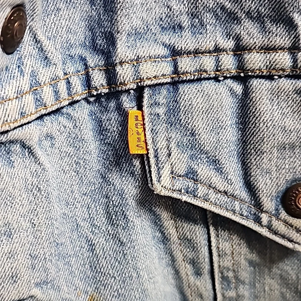 Rare Vintage Levi's Workwear Sherpa Truckers Coat - Picture 3 of 10